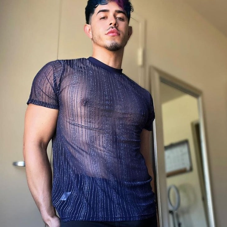 NIGHTOUT Royal Mesh T-Shirt