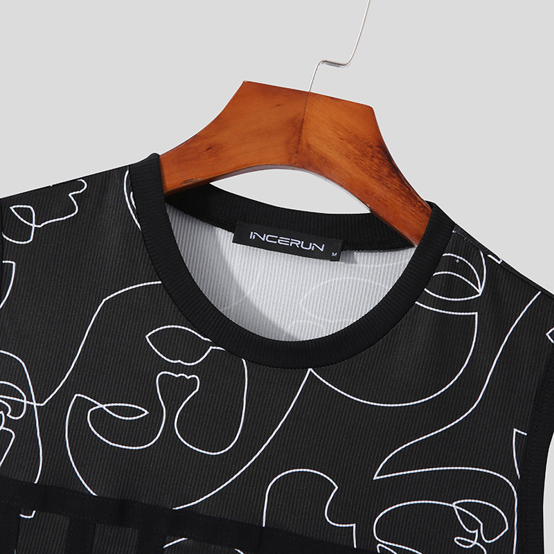 SoHo Mesh Crop Top Crop Tops
