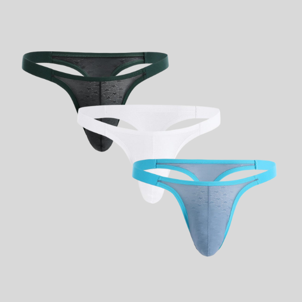 SEE-THRU Thong 3-Pack