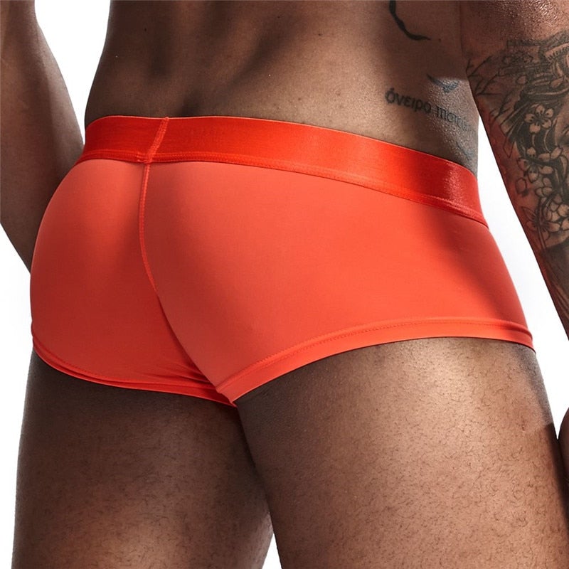 JOCKMAIL Ultra-Thin Transparent Boxers Underwear