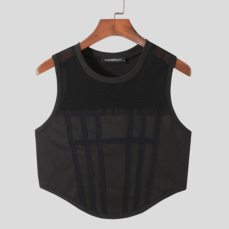 SoHo Mesh Crop Top Crop Tops