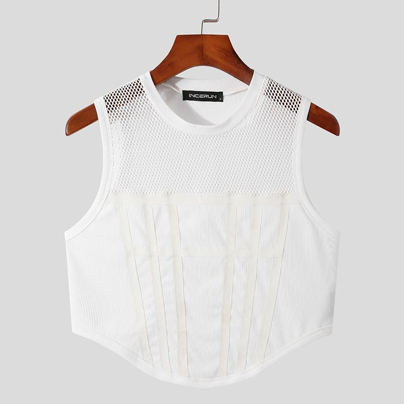SoHo Mesh Crop Top Crop Tops