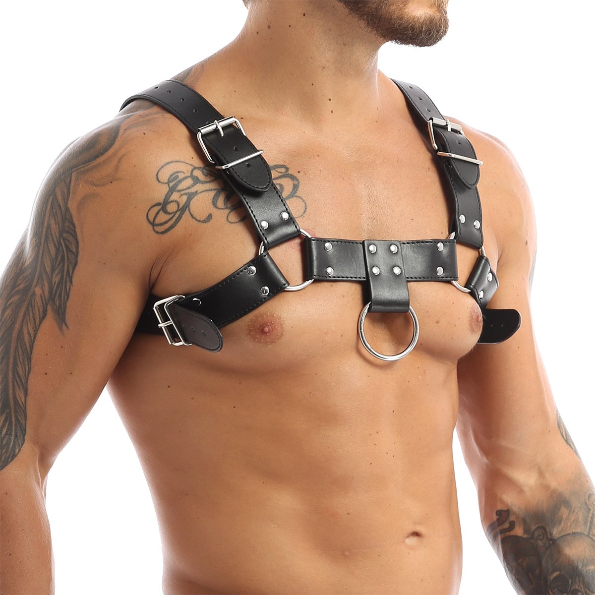 Men's Harness - POWER DOM Shoulder Chest Harness