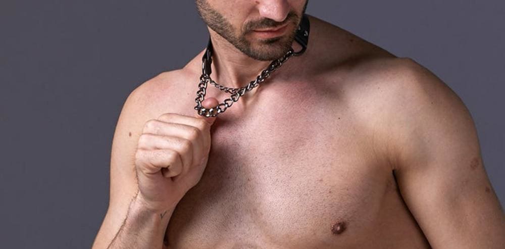 Gay men's accessories, necklaces, bracelets