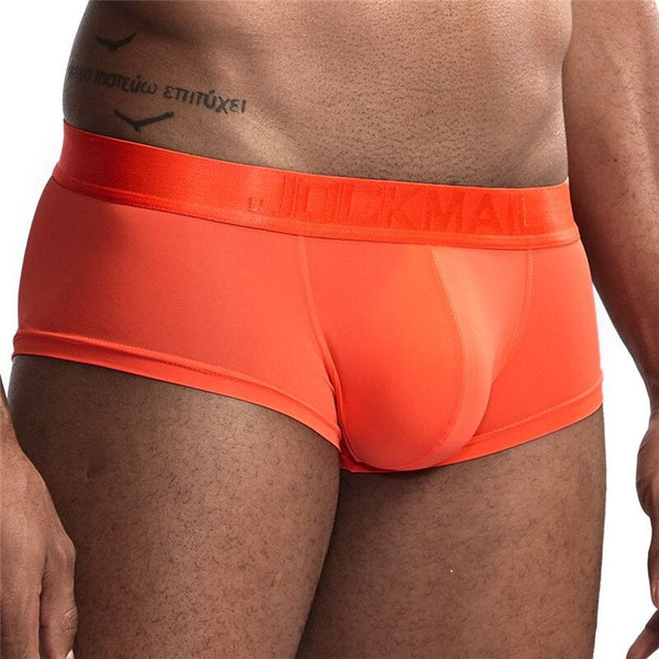 JOCKMAIL Ultra-Thin Transparent Boxers Underwear