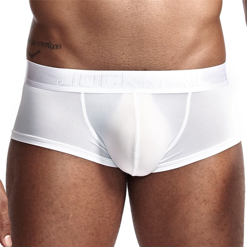 JOCKMAIL Ultra-Thin Transparent Boxers Underwear