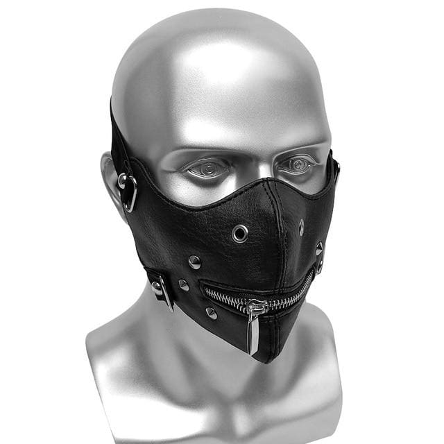 POWER DOM Leather Mask Accessories