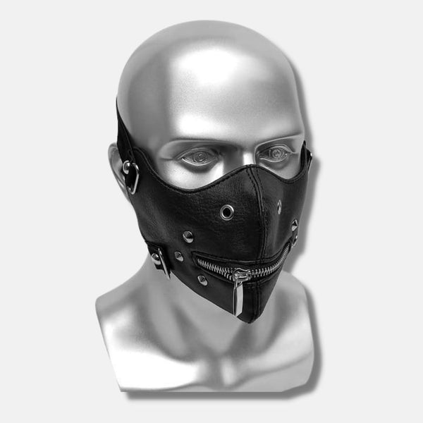 Men's Accessories - POWER DOM Leather Mask