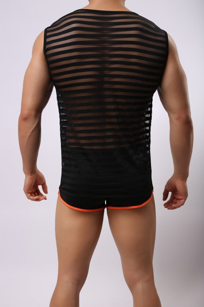 Men's Tank Top - SEXXY Mesh Tank