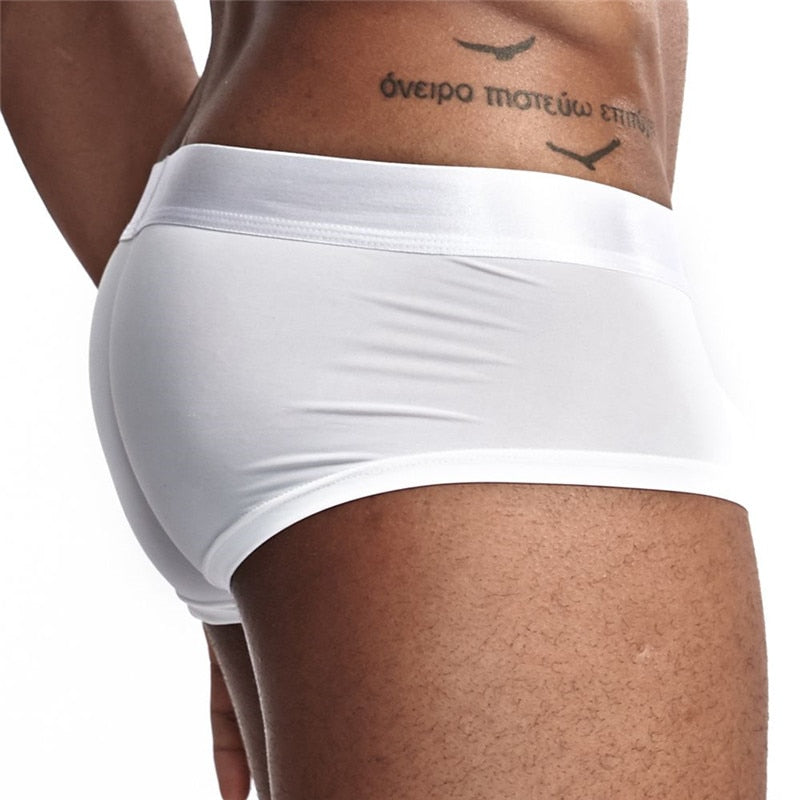 JOCKMAIL Ultra-Thin Transparent Boxers Underwear