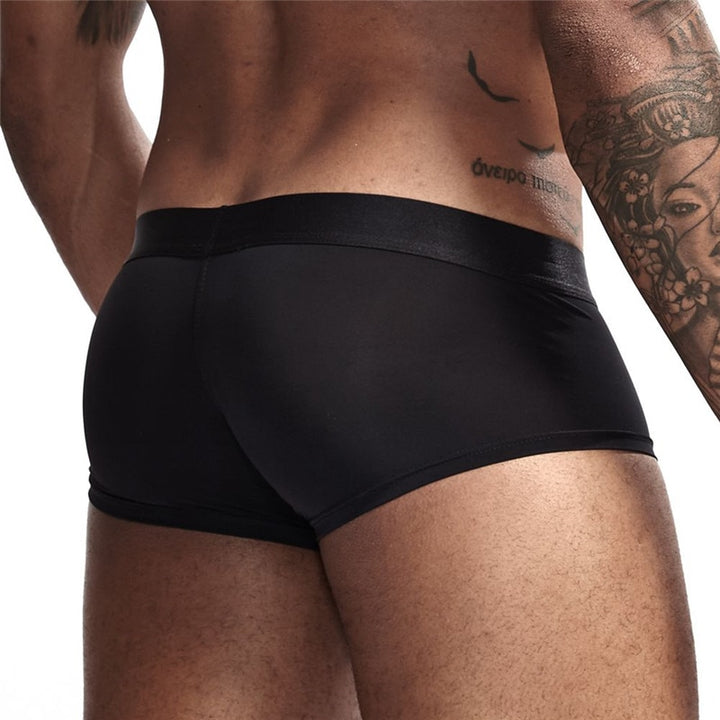 JOCKMAIL Ultra-Thin Transparent Boxers Underwear